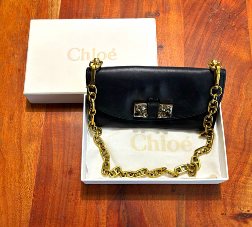Chloé vintage leder schwarz - vintage,