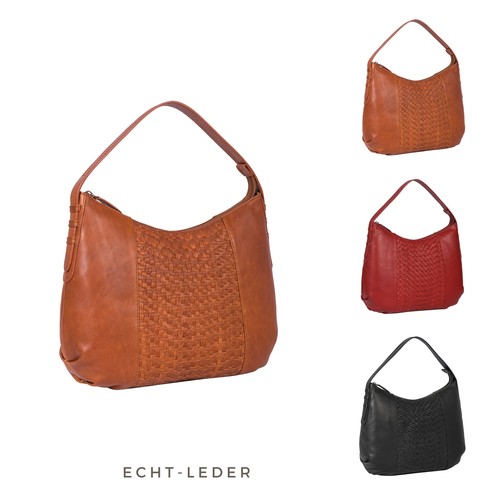 Schultertasche damen echt - schultertasche,