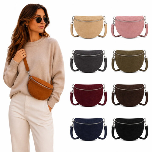 Damen wildleder crossbody - damen,