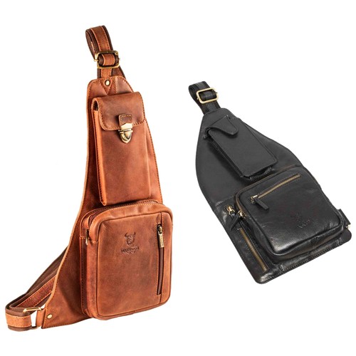 Matador leder schultertasche - leder,