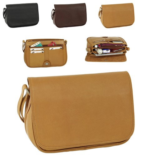Leder damen umhängetasche - leder,