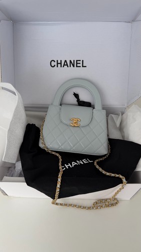 Flap bag baby blue - cc,